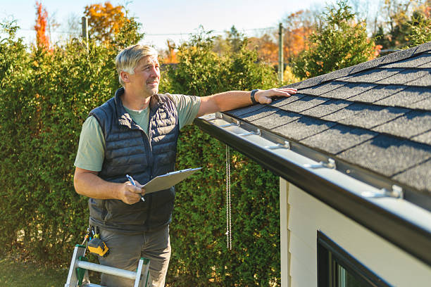 Professional Commercial Roofing technician working in Manomet, MA